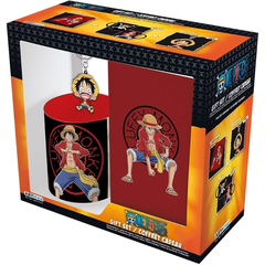 Set de Regalo - One Piece Monkey D. Luffy (3 Piezas)